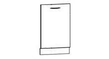 Junona Line Küche HELLGRAU GLANZ GBS-50 - Vollintegriert - 50cm Breite Junona Line Frontfarbe HELLGRAU GLANZ GBS-50 - Vollintegriert - 50cm Breite
