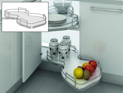 Modern Family Line Küche IRIS ANTHRAZIT MATT Eckschrank Ausziehboden 45 OPTIMA Modern Family Line Frontfarbe IRIS ANTHRAZIT MATT Eckschrank Ausziehboden 45 OPTIMA
