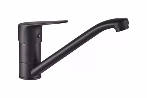 Modern Family Line Frontfarbe SOLE EICHE ARLINGTON (2023) BQR-760D SAGRA Küchenarmatur Schwarz