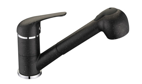 Classic Family Line   BLG-769D DAGA Granit-Küchenarmatur Schwarz