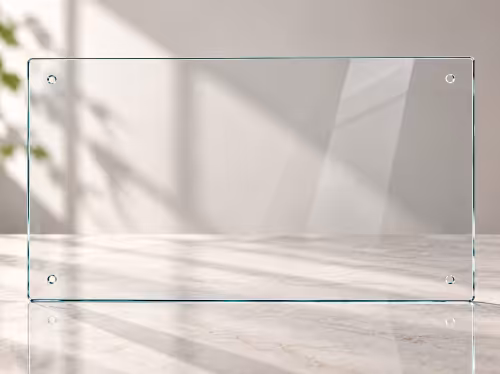 Modern Family Line Frontfarbe SOLE EICHE ARLINGTON (2023) Spritzschutz aus ESG-Sicherheitsglas 700x400x6mm