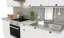 Junona Line Frontfarbe LANDHAUS WEISS MATT klein 2 LANDHAUS WEISS MATT Junona Line klein 2