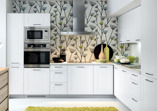 Modern Family Line Küchen Frontfarbe EDAN WEISS Gallerie Küchenkollektion Modern Family Line Frontfarbe EDAN WEISS Gallerie