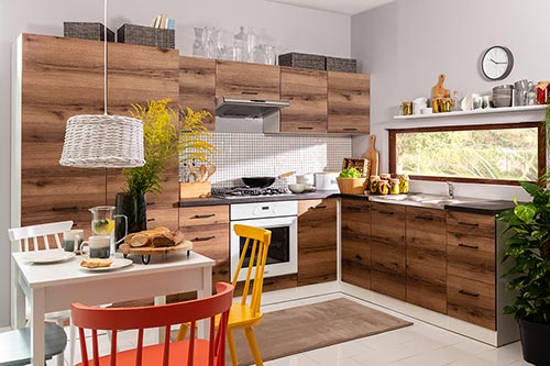 Küchenkollektion Junona Line Frontfarbe EICHE DELANO DUNKEL Gallerie