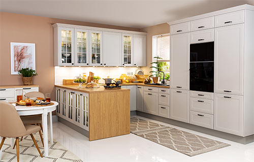 Classic Family Line Küchen Frontfarbe VERDI HELLGRAU MATT Gallerie Küchenkollektion Classic Family Line Frontfarbe VERDI HELLGRAU MATT Gallerie